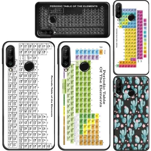 Chemistry College Periodic Table Science Case For Huawei P Smart 2019 Z P10 P30 Lite P20 P40 Pro Mate 20 10 Lite 30 Pro Coque