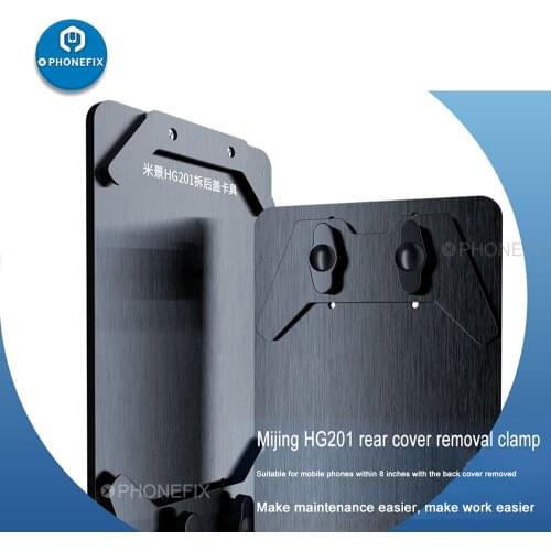 Mijing HG201 Adjustable Fixed Fixture Phone Back Cover Glass Removal Repair Holder for Removing iphone Rear Back Cover Glass