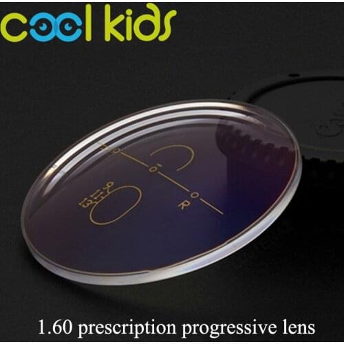 COOL KIDS 1.60 Index Prescription Free Form Progressive Lenses Multifocal Glasses Prescription Lens For Long and Short Distances