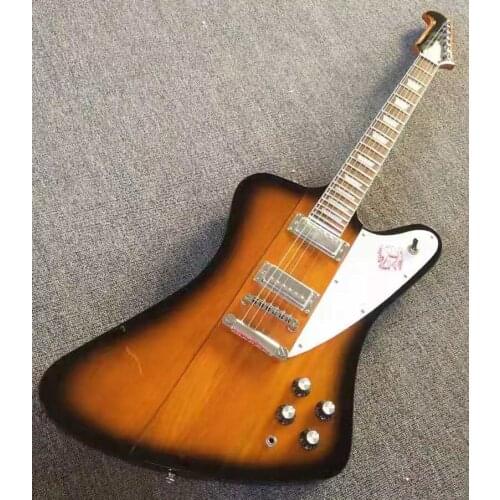 Guitarra Eléctrica con forma irregular, 6 cuerdas, estilo personalizado, color opcional