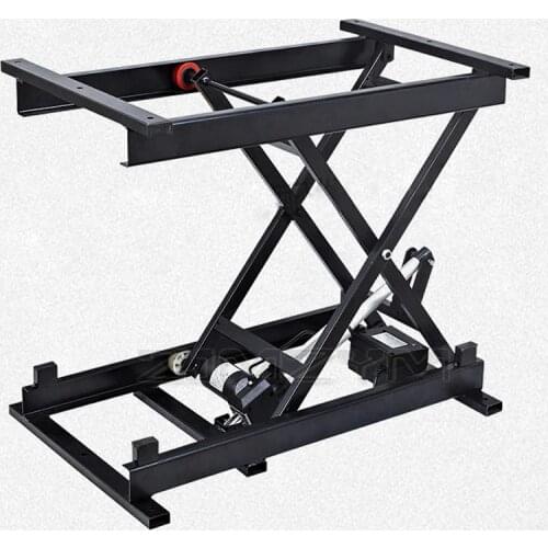 Electric lift coffee table hardware folding iron frame Smart custom home accessories dining Table lifting bracket 150mm stroke