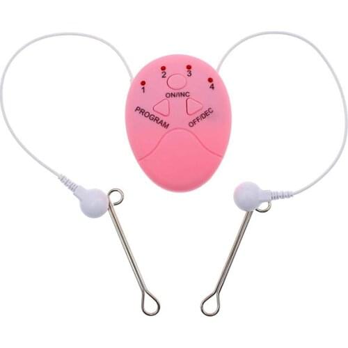 Electric Shock Nipple Clamps Electro Massage Pad Body Stimulation Medical Themed Toys Adult Sex Toys For Man