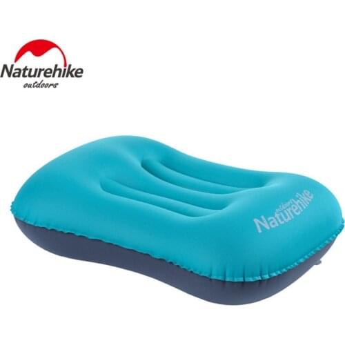 Naturehike Light-weight Portable Inflatable Pillow Travel Air Cushion Camp Head Rest Bed Sleep For Outdoor Lounge Nap Air Pillow