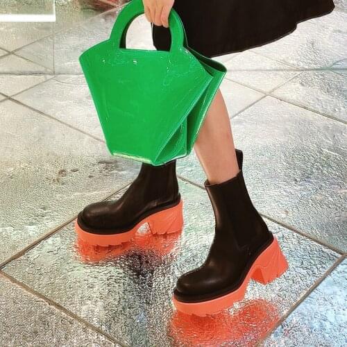 2021 New Mid-Calf High Heel Boots Summer Thin Womens Chunky Heel High-Top Womens Summer Shoes