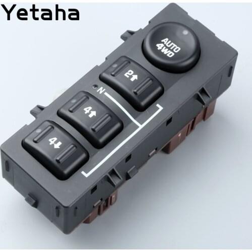 Yetaha 19259313 4WD Transfer Case Selector Dash Switch For Cadillac Escalade Chevrolet Suburban Avalanche GMC Sierra Yukon