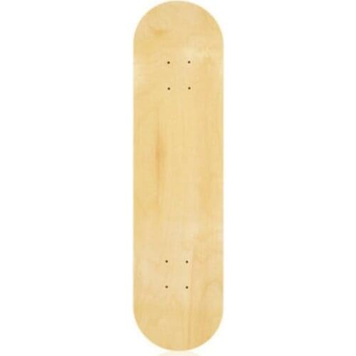 DIY Maple Blank Skateboard Double Concave Skateboards Natural Skate Deck Board Skateboards Deck Wood Maple 7-Layers Deck