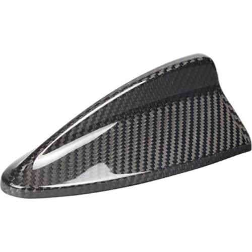 Carbon Fiber Car Roof Antenna Shark Fin Cover Decoration for BMW X3 X5 X6 E70 E71 E72 F25