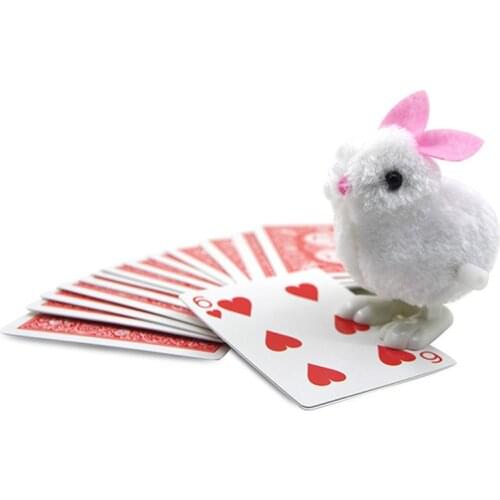 Smart Rabbit find card Close Up Magic Props,Stage Magia Toys Classic Magic Props For Magician Illusions Props Magic Accessory