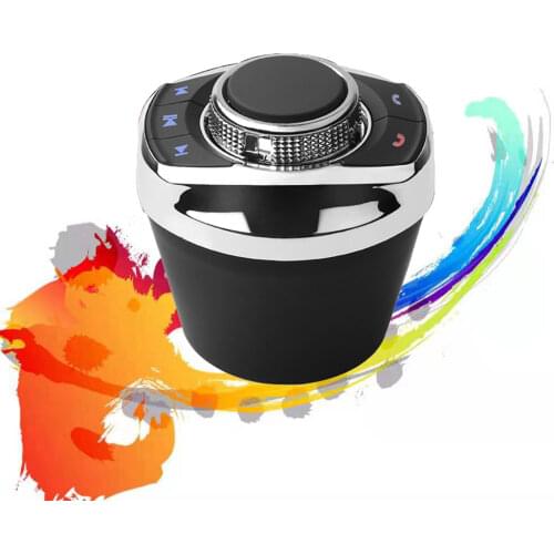 Universal Car Wireless Steering Wheel Control Button With LED Light 8-Key For Car Android GPS Navigation Player auto stereos