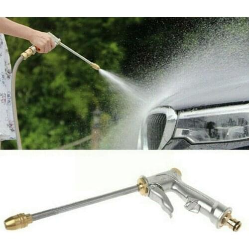 Water Gun Garden Hose Nozzle Water Spray Adjustable Household Power Cleaning Washer Washer For Plant Pressu High Car Flower D9A1