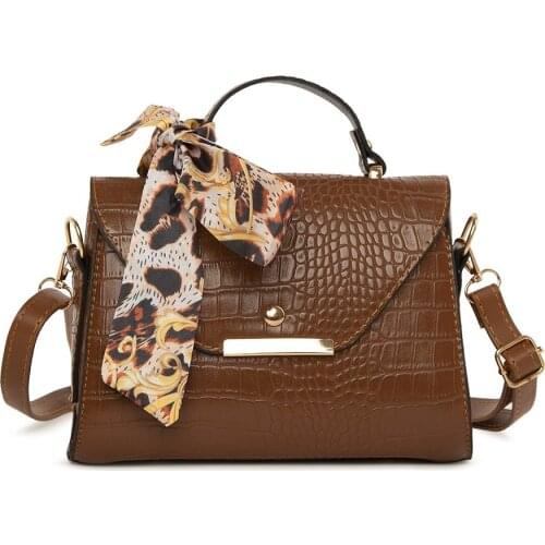 2021 new Fashion The Shawl Shoulder Bags Elegant Design Women 'S Hand Bag Lux Design Brown Tote bag