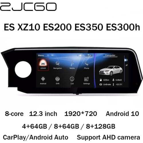 Car Multimedia Player Stereo GPS DVD Radio NAVI Navigation Android Screen System for Lexus ES ES200 ES350 ES300h 2018 2019 2020