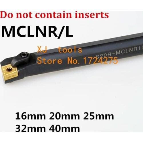 1PCS S16Q-MCLNR12 S20R-MCLNR12 S25S-MCLNR12 S32T-MCLNR12 MCLNL12 16mm 20mm 25mm 32mm the Right/Left Hand CNC Turning Lathe tools