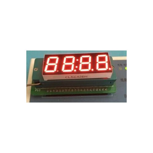 10 pcs Common Anode 4bit 4 bit Digital Tube 0.56 inch Red LED With Clock Digit 7 Segment (CLOCK)