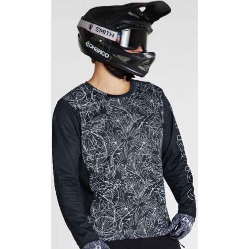 2021 new Team mtb Cycling jersey motocross jersey maillot ciclismo road bike riding clothing Long sleeved Sport downhill shirt