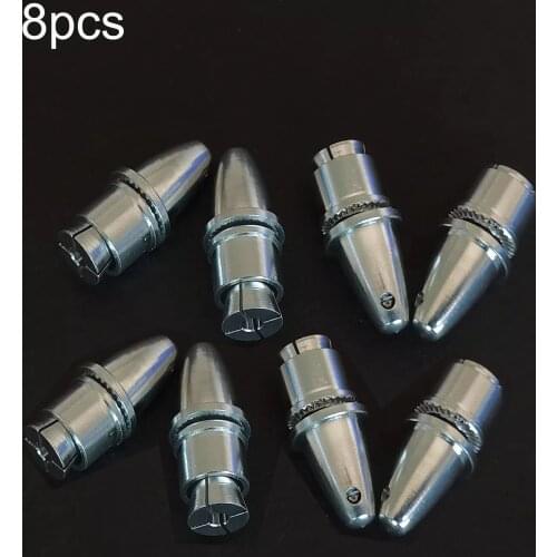 8pcs RC Plane Airplane Spinner 3mm 3.0mm Shaft Motor Prop Propeller CW Adaptor Clip