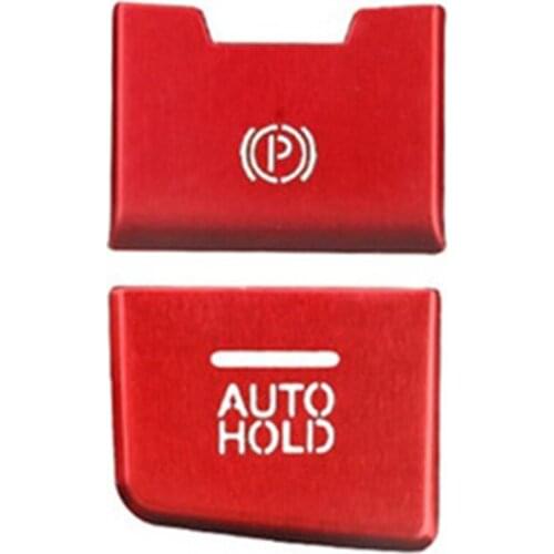 Car Electronic Parking Hand Brake Knob Button Cover Trim for Mazda CX5 CX-5 2017-2019