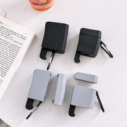 Earphone case for airpods1/2 airpods pro bluetoot Silicone Cartoon Cover earphone Cute kitchen knife Street fashion spoofGirls