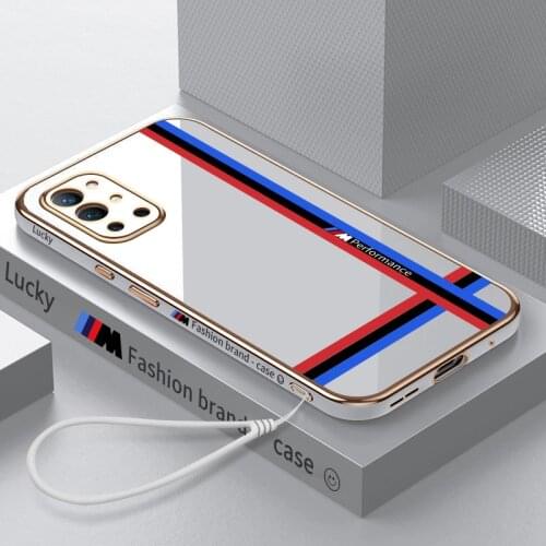 For OnePlus 9 Pro Case Soft TPU Fashion plating Slim Race track protective Back Cover Case For One Plus 9 9R oneplus9 1+9 shell