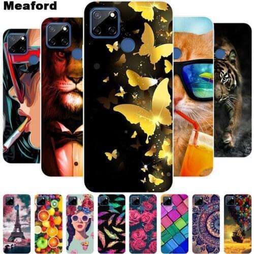 For Realme Narzo 30A Case Soft Silicone Back Case for Realme Narzo 30A Narzo 20 Cover bumper Fundas Narzo30A Global fashion Case