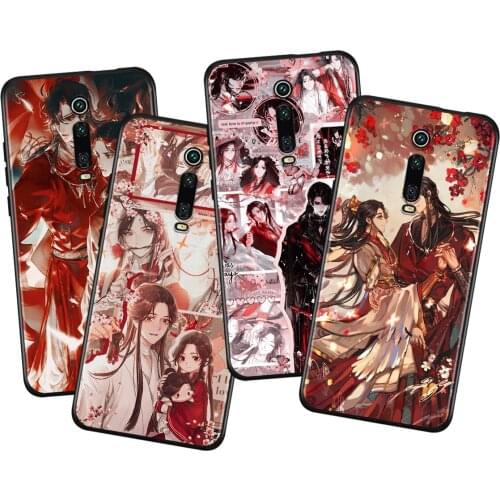 Heaven officials blessing Silicone Cover For Xiaomi Redmi K40 Gaming K30i K30T K30S K30 Ultra K20 10X Pro Black Phone Case