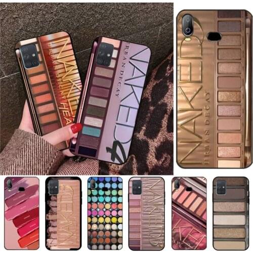 HOTCASHOP Makeup Eyeshadow Palette Girl Phone Case For Samsung Galaxy A21S A01 A11 A31 A81 A10 A20E A30 A40 A50 A70 A80 A71 A51