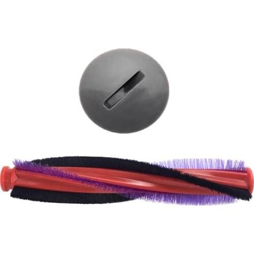 For Dyson V6 Animal Fluffy SV03 Cordless Brushroll Brush Roller + End Cap Cover Household Cleaning Parts