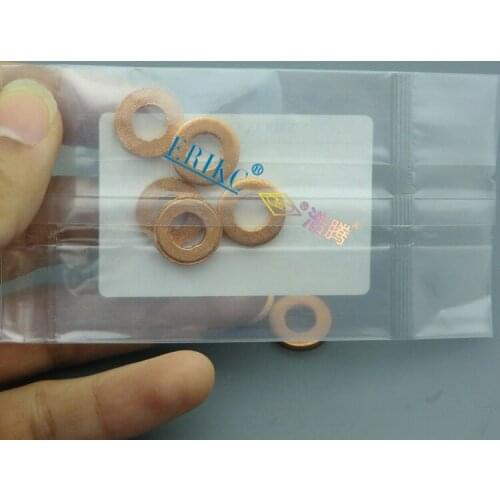 ERIKC F 00R J01 453 1.5mm Injector Copper Washer F00RJ01453 Brass Gasket Industrial Fittings F00R J01 453 for Common Rail Nozzle