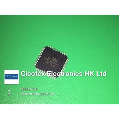 2pcs/lot ATMEGA1284P-AU ATMEGA1284PAU TQFP44 IC MCU 8BIT 128KB FLASH 44TQFP