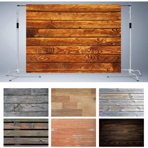 Yellow Wooden Board Texture Stripe Vegetable Food Fruit Photophone Backdrop Photo Studio Props Photography Background Vinyl