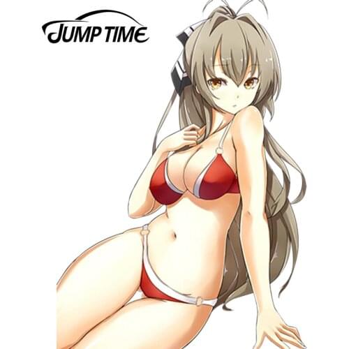 JumpTime 13cm x 9.2cm Car-Styling Vehicle Amagi Brilliant Park Anime Sento Isuzu Creative Car Stickers Waterproof Accessories