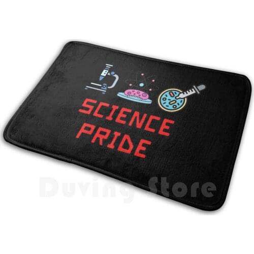 " Science Pride " Scientist Micro Carpet Mat Rug Cushion Soft Non - Slip Scientist Hematology Blood Bank Med Tech