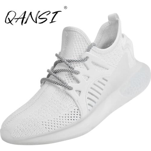 Comfortable Breathable Air Mesh Sneakers Men Summer Casual Flat Non-slip Outdoor Running Shoes EVA Non-slip Men Sport Shoes