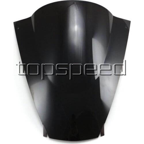 Motorcycle Windshield Windscreen For Kawasaki Ninja ZX12R 2002 2003 2004 2005 Black