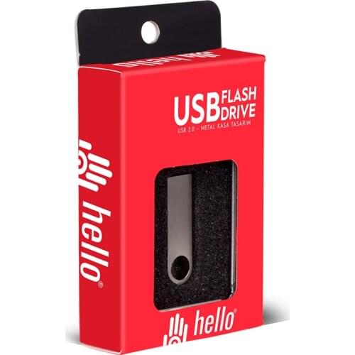 4 GB METAL USB FLASH MEMORY METAL BOXED