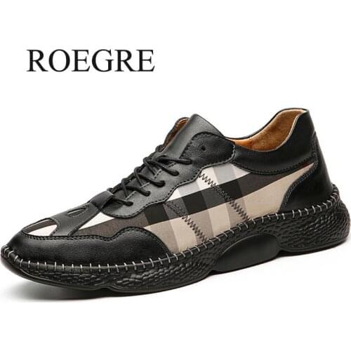 Fashion 2020 New Mens Casual Shoes Spring Autumn Mens Moccasins Outdoor Leather Mens Business Dress Shoes Mens Style Shoes 48