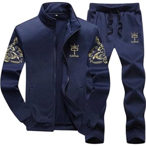 XIYOUNIAO plus size M~8XL 9XL Men Tracksuit Sporting Suit Autumn Winter Men sweatshirt Set 2 Piece Mens Sportswear Hoodies+pants