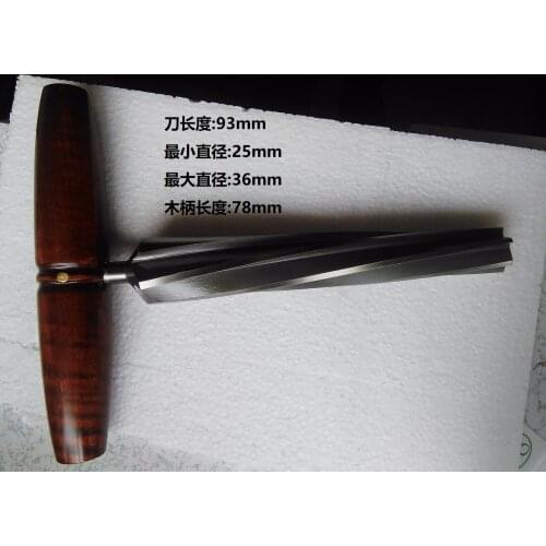 1 PC New Bigger Sharp Screw Type Double Bass End Pin Reamer