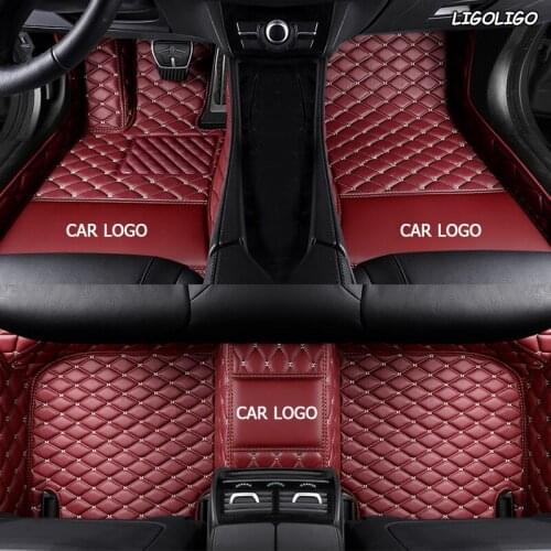 Custom car floor mats for Toyota Corolla Camry Rav4 Auris Prius Yalis Avensis Alphard 4Runner Hilux highlander sequoia foot mats