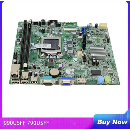 100% Working Desktop Motherboard for 990USFF 790USFF 60PCH K650T NKW6Y System Board Fully Tested