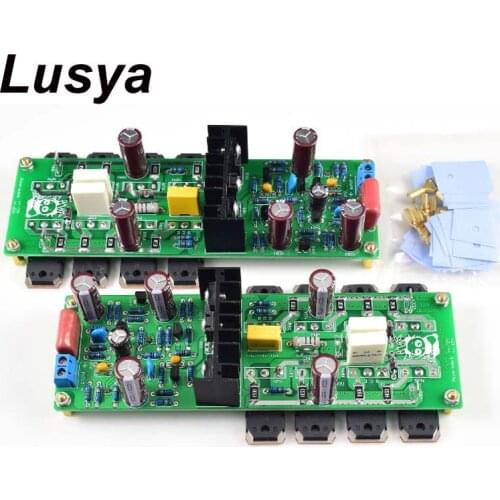 2pcs 250W+250W L20.5 2 Channels Audio Power Amplifier Board HIEND Ultra-low Distortion KEC KTB817 KT DIY KIT Finished Board