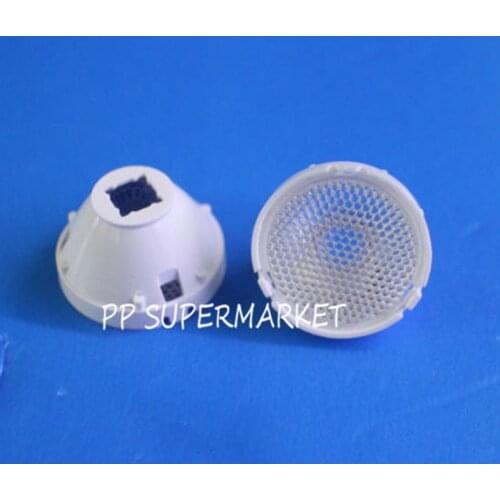 45 Degree 21mm Reflector Collimator LED Lens For Cree T6 U2 XML XM-L LED 10pcs