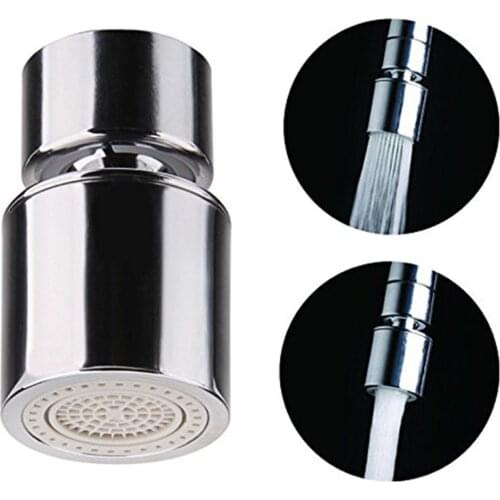 360-Degree Swivel Faucet Sprayer Copper Material Sink Aerator Dual Function Kitchen Bathroom Taps Sink Aerator