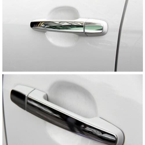 FUNDUOO For Toyota Caldina 2003 - 2007 Srainless Steel Door Handle Cover Trim Set Sticker Car Styling