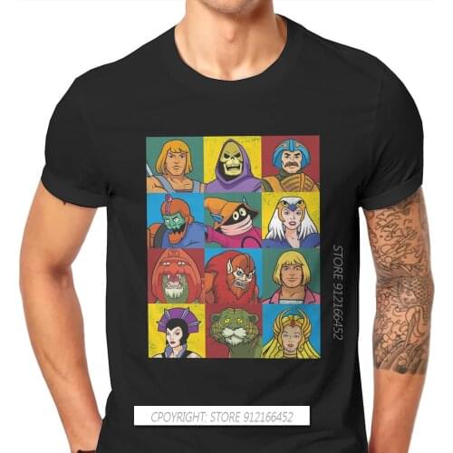 He-Man And The Master Of The Universe Battle Cat Grayskull Anime Tees Cotton TShirts Friends Distinctive Homme T Shirt Tops
