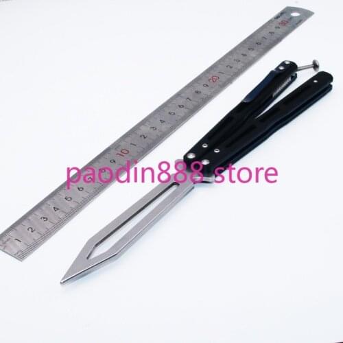 Baliplus BM51 V4 BM 51 V4 Butterfly Trainer Knife D2 Blade G10 Handle Jilt Knife Pocket EDC Free-swinging Multi Knife Xmas Gift