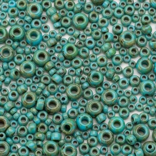 Taidian Miyuki Round Picasso Beads For Jewelry Making Diy Hand Crfted Jewelry Gifts Boho Style 2mm 3mm 4mm Mixsize10g/20g/bag