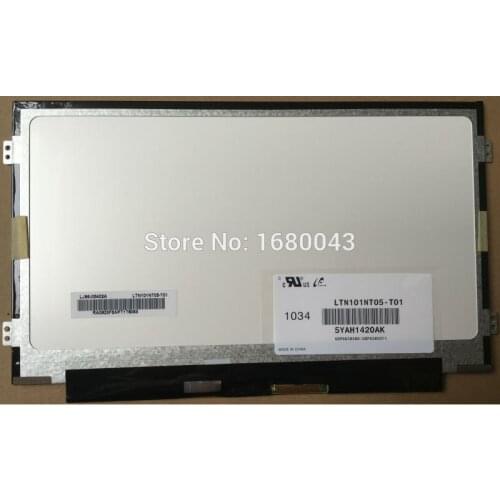 LTN101NT05-T01 fit LTN101NT08 B101AW02 V.0 B101AW06 V.0 V.1 N101L6 HSD101PFW4 1024X600 SLIM