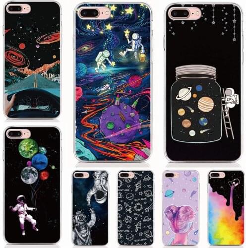 For Xiaomi Redmi K20 Pro 8 8S 8A 7 7A 6 6A 5 5A 4A Case Soft TPU Silicone Print Universe Space phone Cases