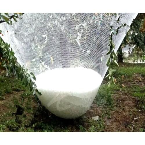 Nylon Anti-Hail Netting, Hail Protect Garden Netting Mesh White 8mm Net